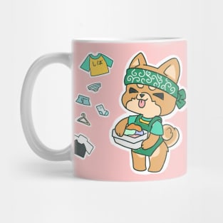 Shiba's Laundry Time! Mug